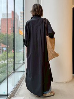 TAFFETA SHIRT ONE PIECEのコーディネートスナップ（WEB VC.N）｜L