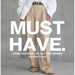 MUST HAVE.｜Deuxieme Classe｜ブログ｜BAYCREW'S STORE