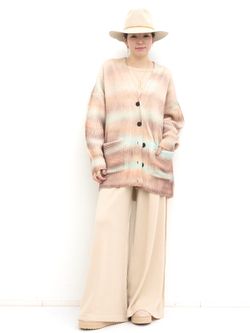 CANESSA/カネッサ】 CASHMERE KNIT PANTS（その他パンツ）｜L