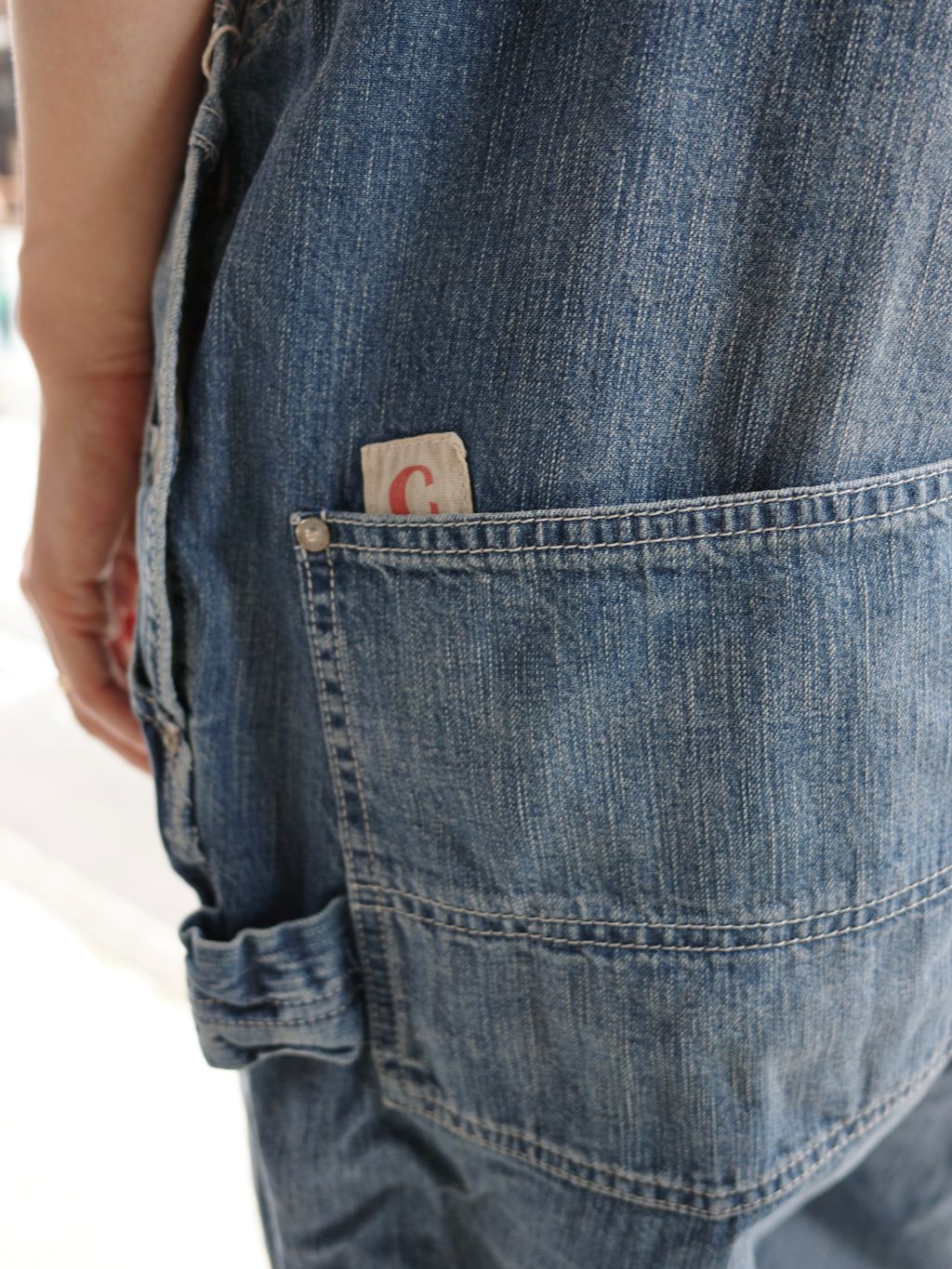 chimala】 8.5OZ W WIDTH DENIM OVERALLのコーディネートスナップ（A.Y