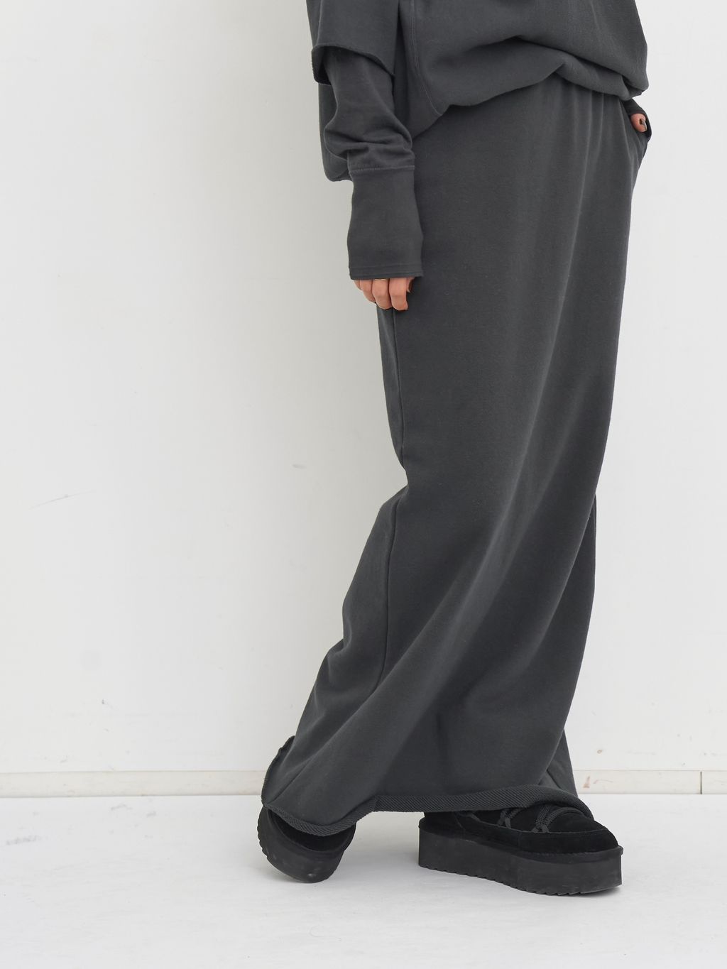 AMERICANA/アメリカーナ】 HALF SLEEVE SWEATのコーディネートスナップ