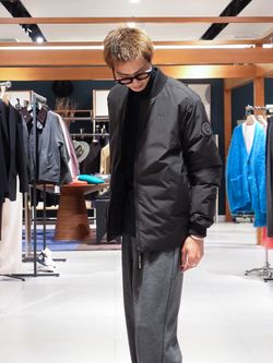 CANADA GOOSE (カナダグース) 2459MBA Porter Bomber Black Labelの