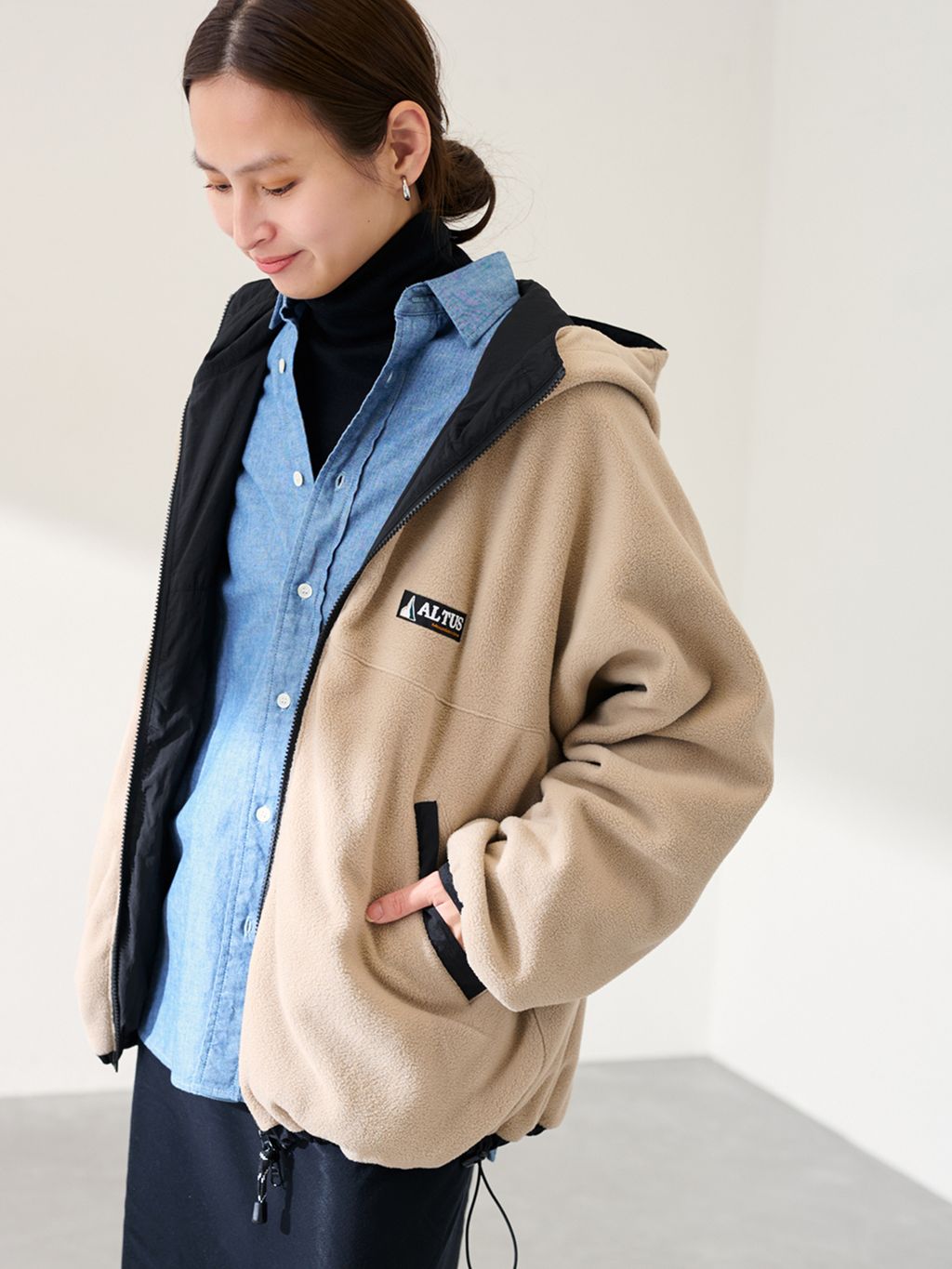 ≪追加≫ALTUS/アルタス 別注リバーシブルブルゾン 3のコーディネート