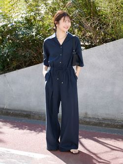 ハーフスリーブオールインワン（つなぎ／オールインワン）｜SLOBE IENA