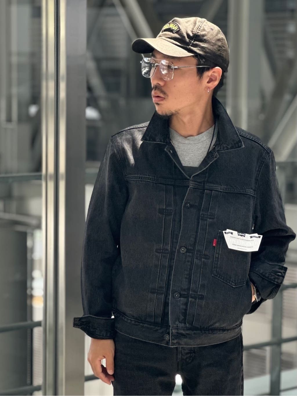 Levi's(リーバイス) 30th 別注 Type 1 Trucker Jacket BLACKの
