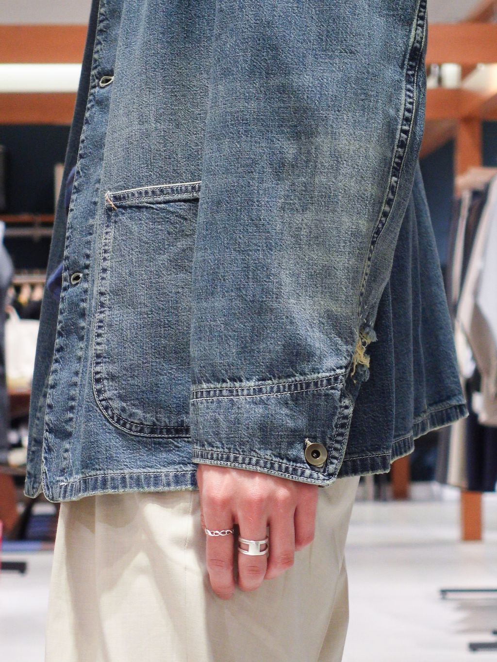 MAISON MARGIELA(メゾン マルジェラ) Washed Denim Coverall JKの