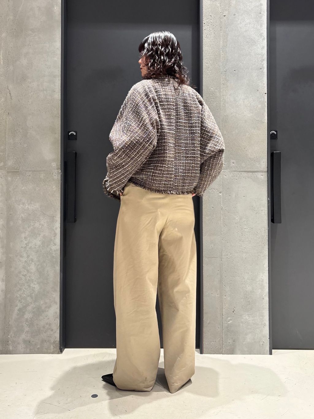 追加4》CP タックチノパンツのコーディネートスナップ（YOSHIDA