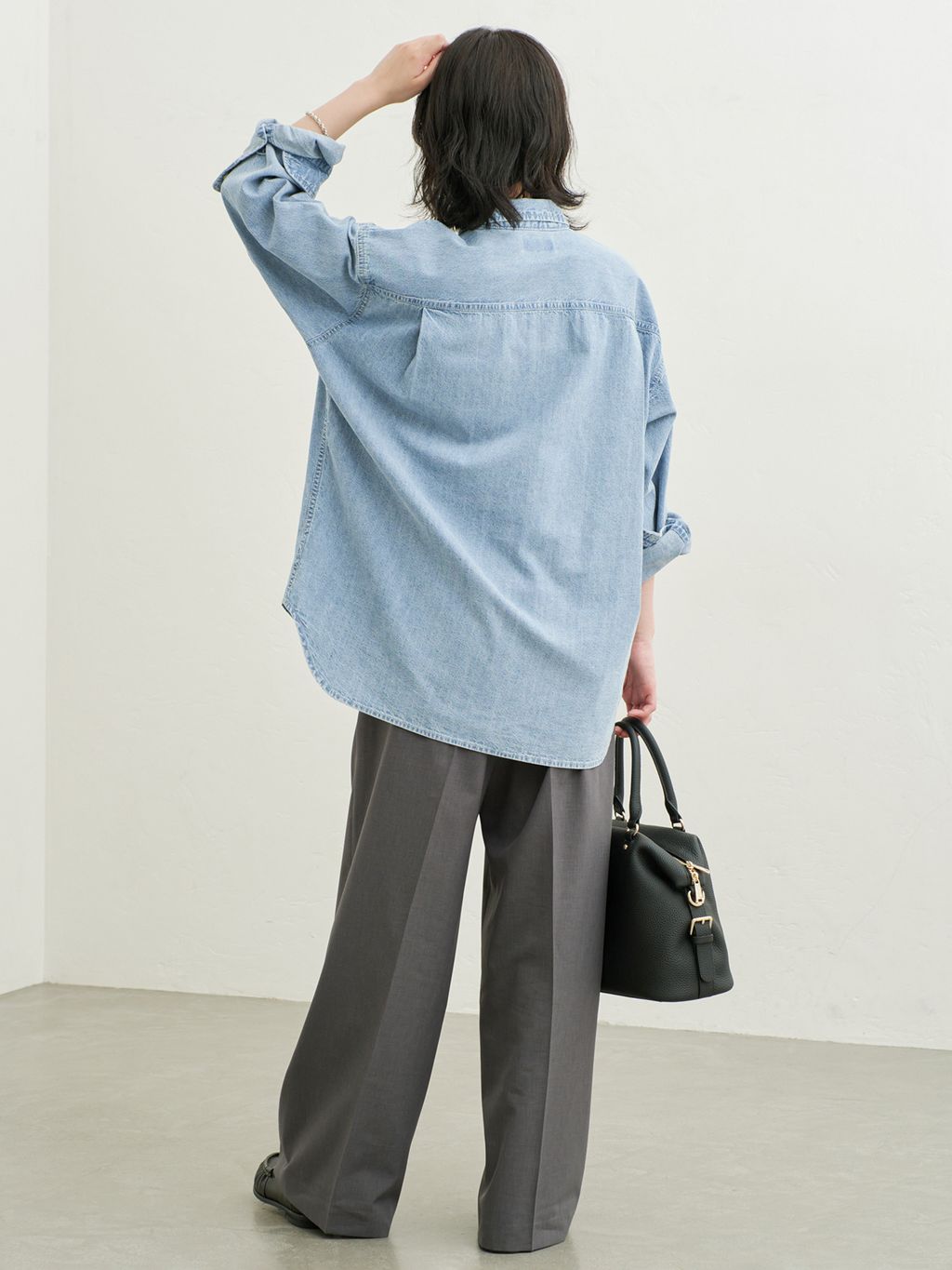 シリーズあり/予約》LEDENIM NOUVEAU BDU デニムシャツの
