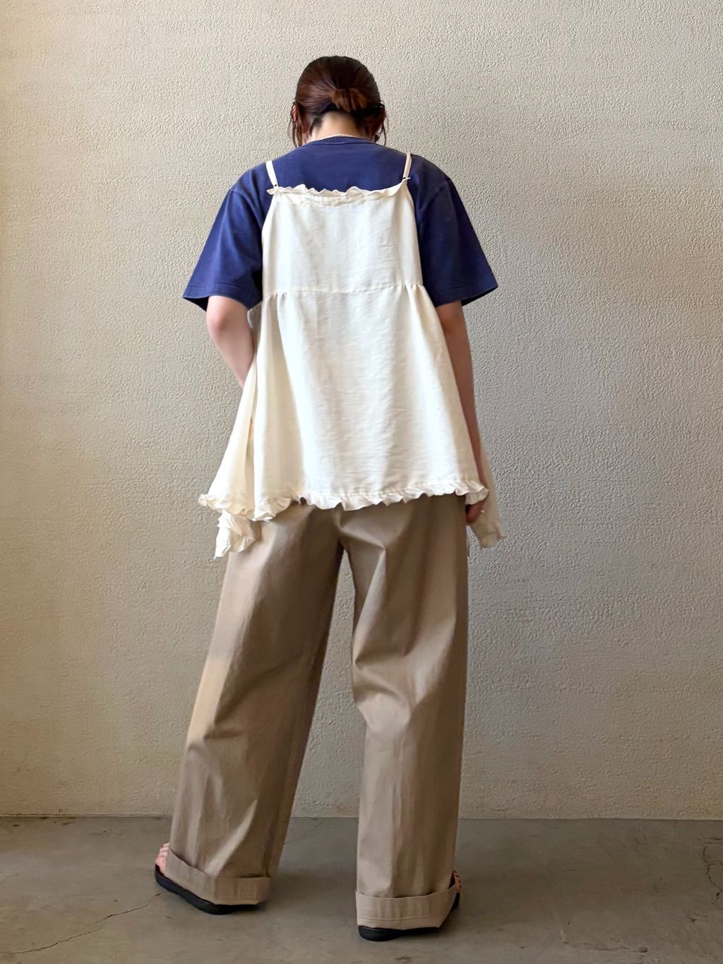 SUNDAY ハンサムチノパンツのコーディネートスナップ（A.D）｜journal