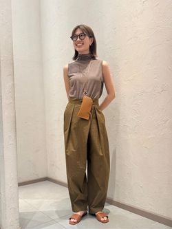 ◆Plage◆ silk/linen nuance プルオーバー ⭐︎新品未使用⭐︎ silk/linen nuance プルオーバーのコーディネートスナップ（chika