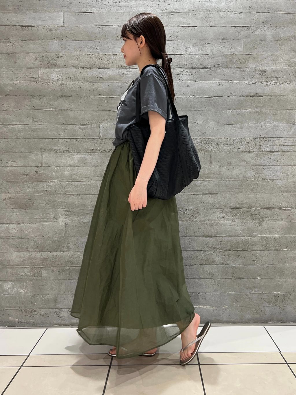 MARILYN MOON/マリリンムーン sheer cotton 2way op ワンピース 4263