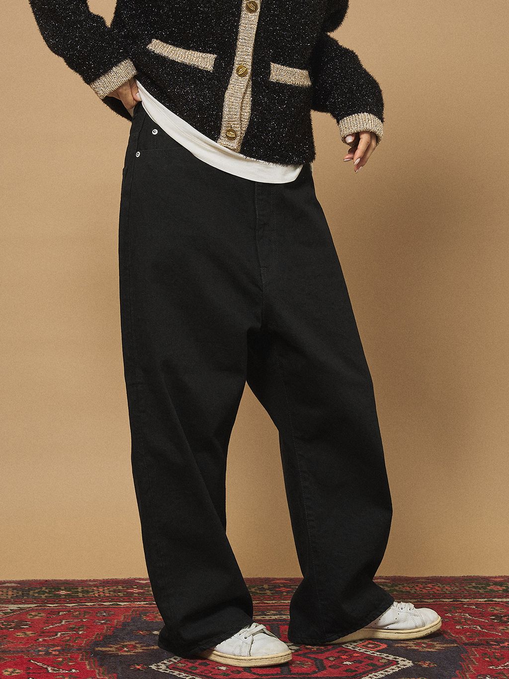 OUT OF FRAMe Sparkle ジャケットのコーディネートスナップ（minami