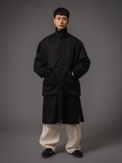 CONFFECT EDIFICE 2Layer Book Coatのコーディネートスナップ（EDIFICE