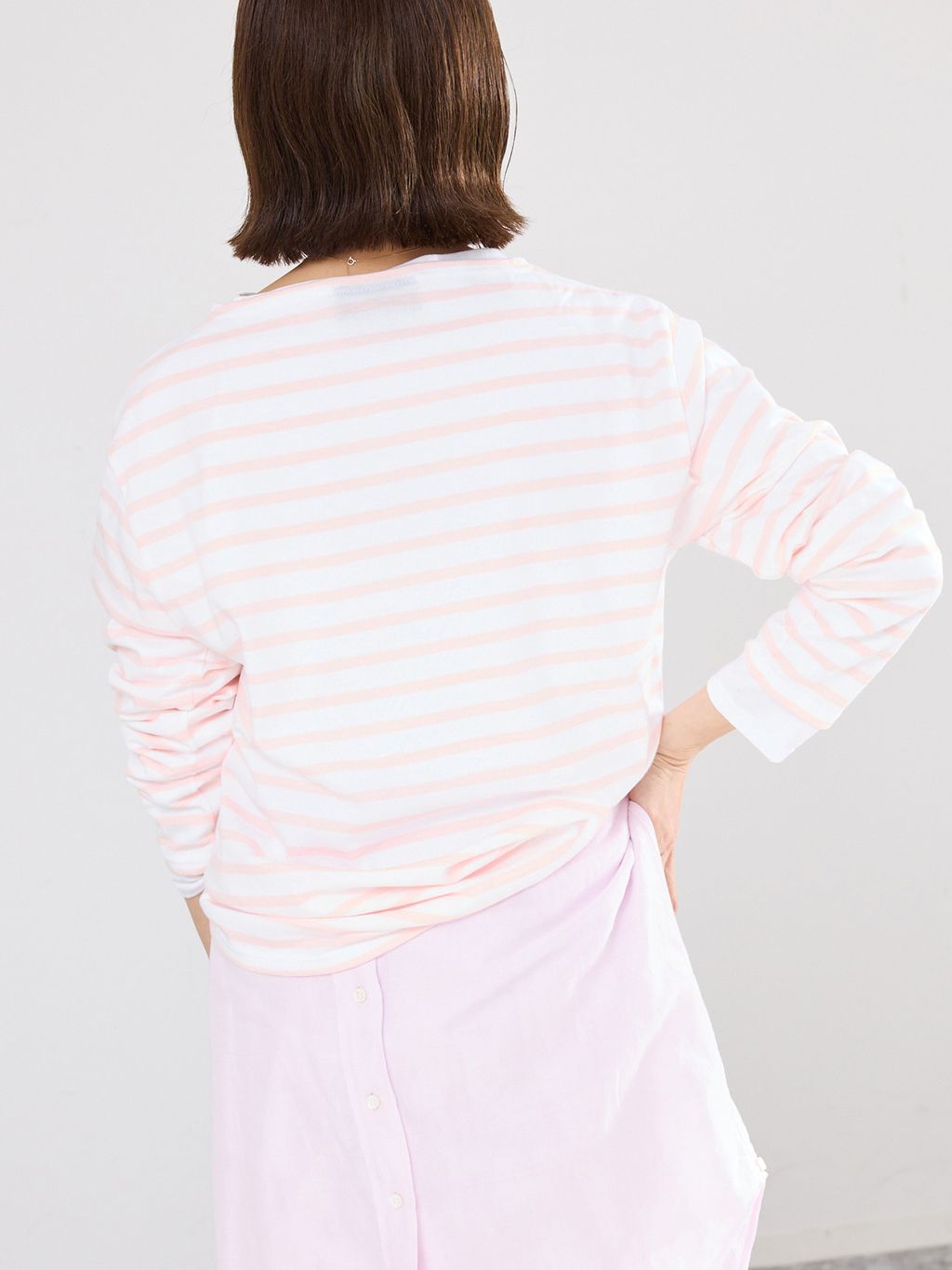 SAINT JAMES/セントジェームス MORLAIX カットソーのコーディネート
