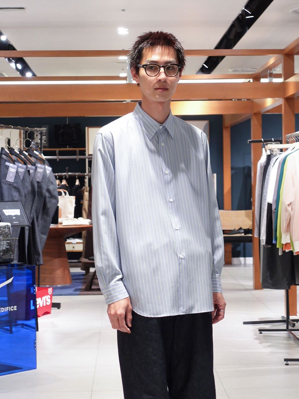 AURALEE (オーラリー) ULTRA FINE TROPICAL WOOL ZIP ブルゾンの