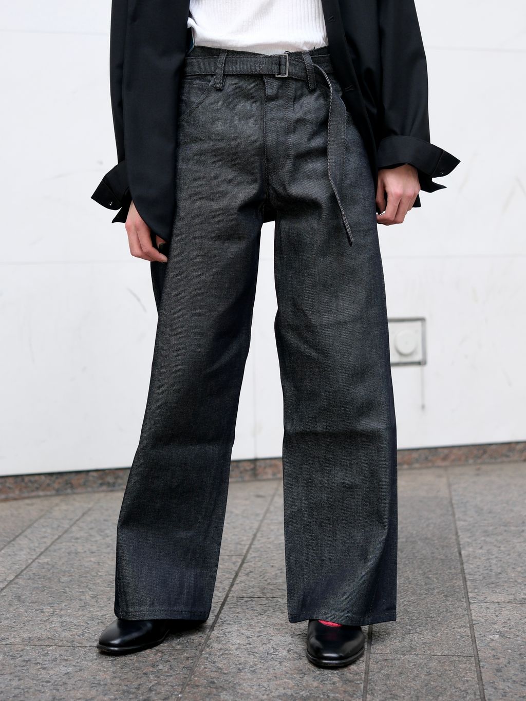 ATON（エイトン）WOOL TROPICAL TAILORED JACKETのコーディネート