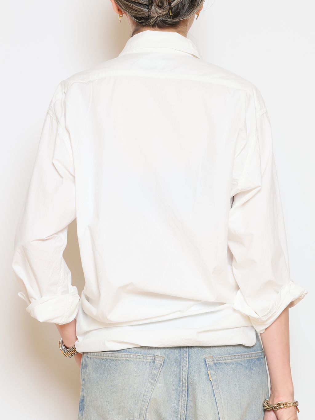 HERILL/ヘリル】 Broad Workシャツのコーディネートスナップ（MUSE