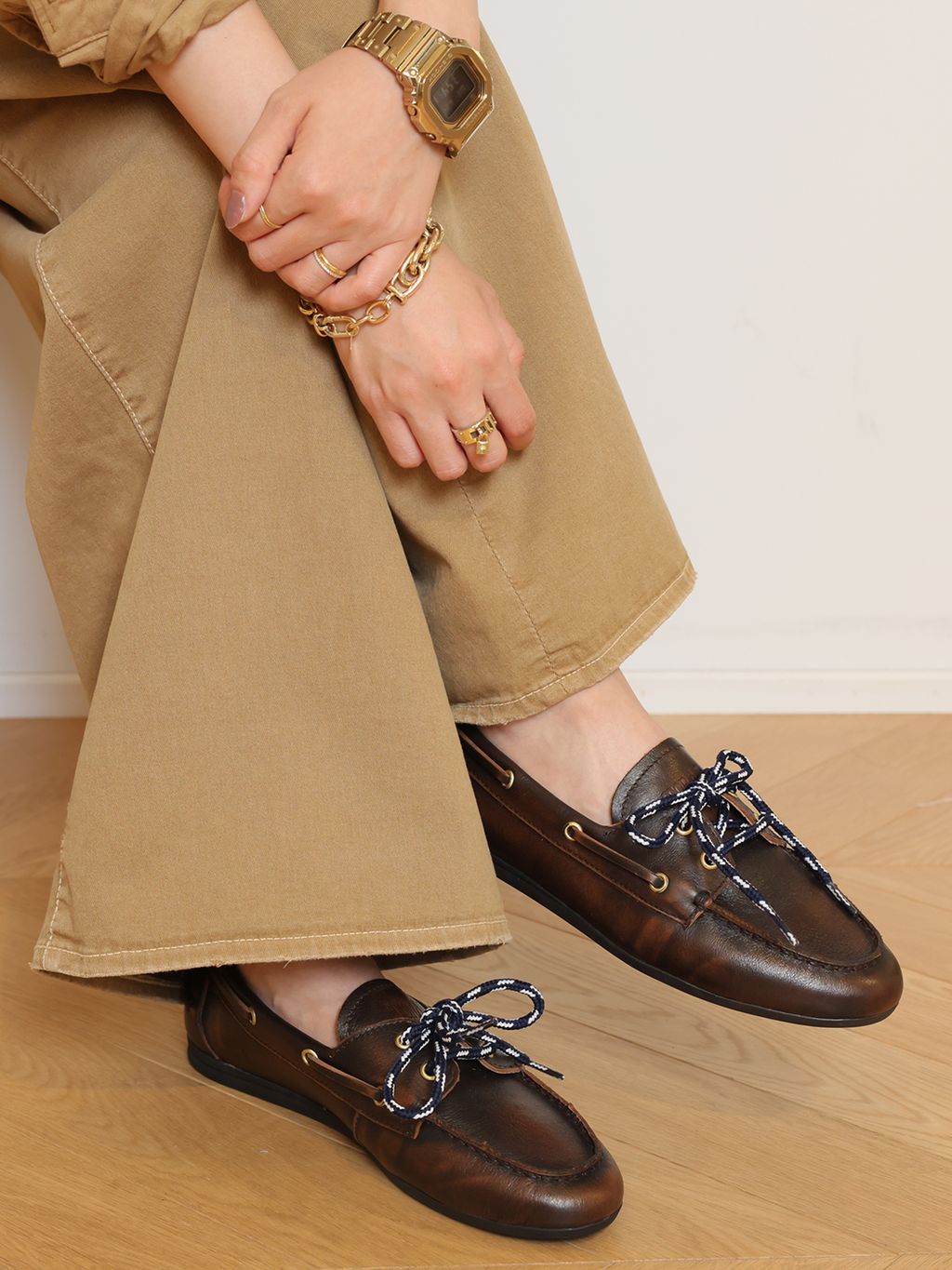 OXFORD ボタンダウン シャツのコーディネートスナップ（HASE）｜MUSE