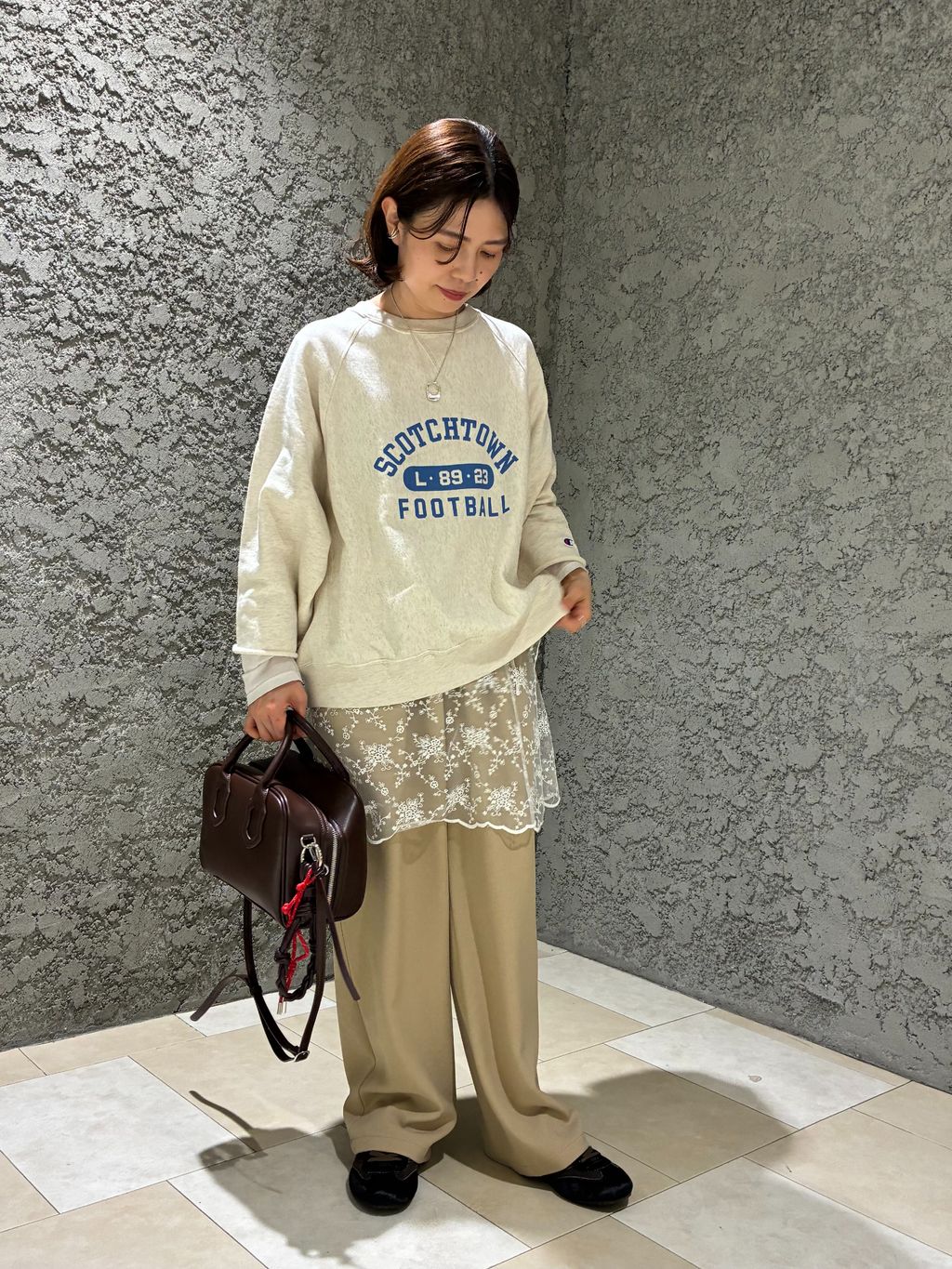 別注【CHAMPION/チャンピオン】for JS カットオフスウェットの