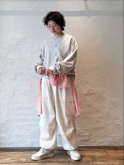 221VILLAGE 】WOOL PILE PTのコーディネートスナップ（M.S）｜journal