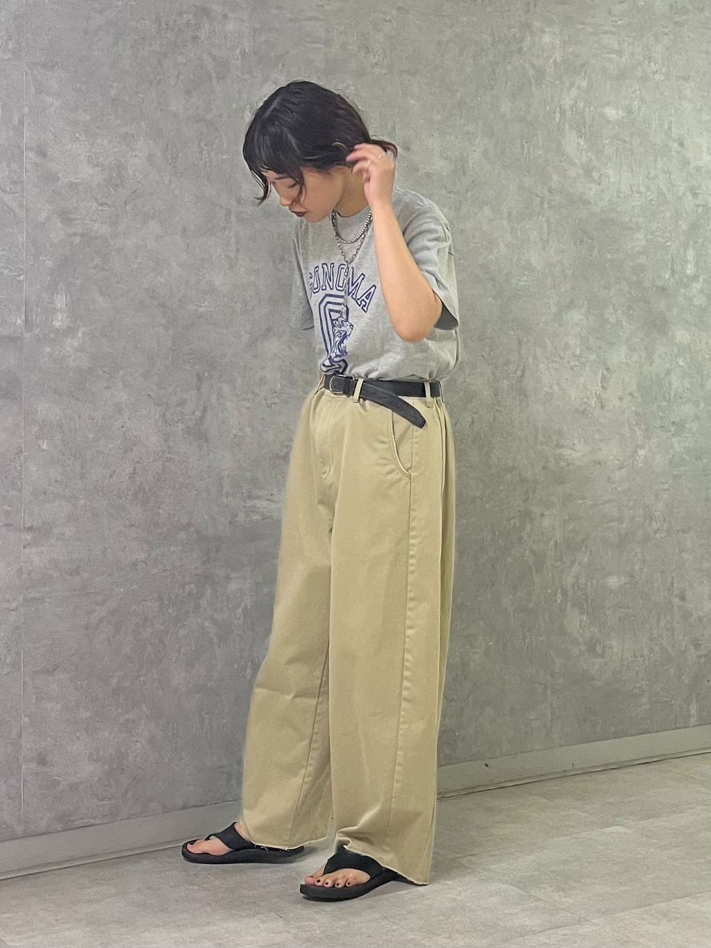 追加予約》チノ スウィッチパンツのコーディネートスナップ（KY