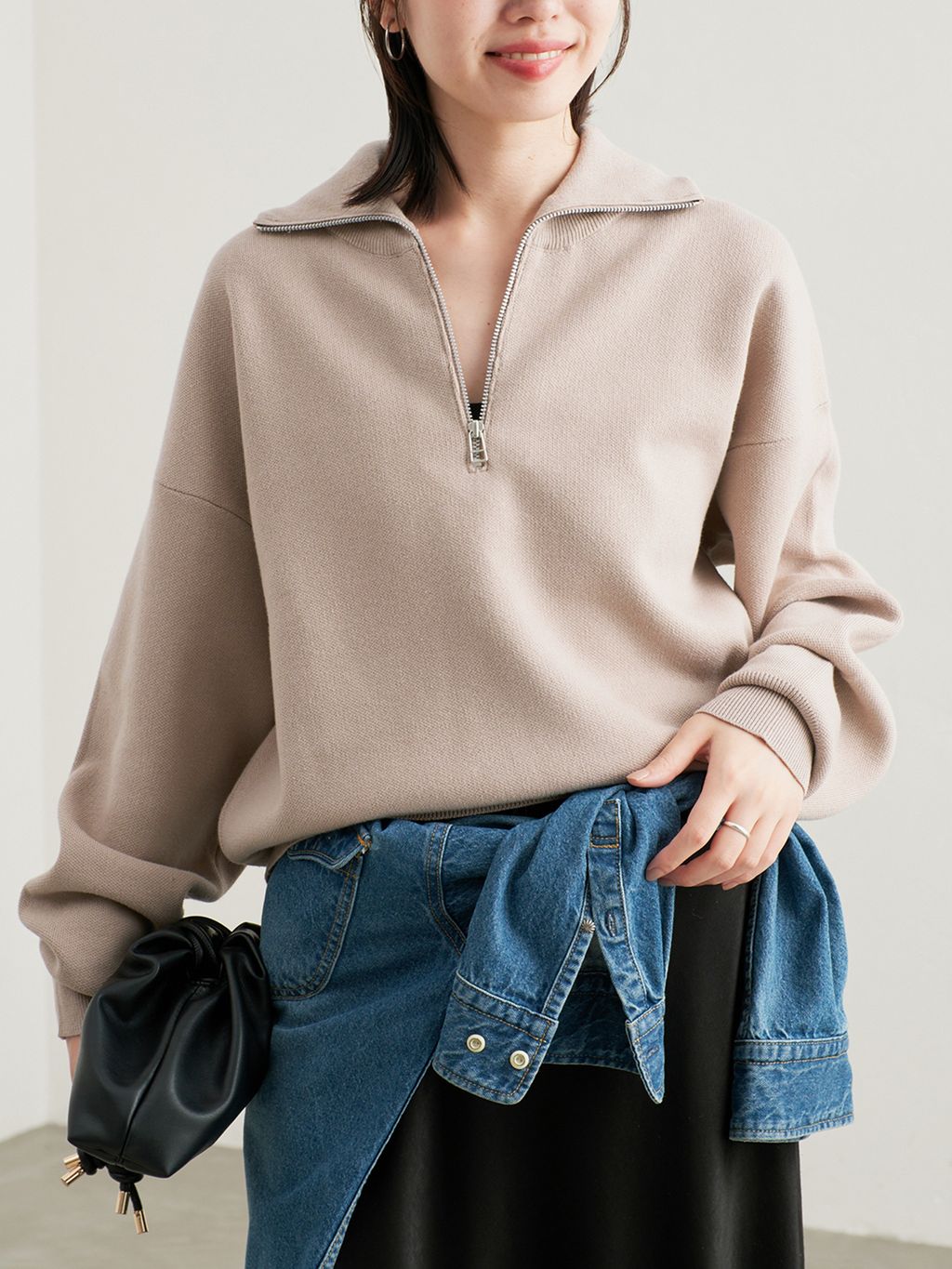 WEB限定/追加予約》LE DENIM BDUデニムシャツのコーディネートスナップ