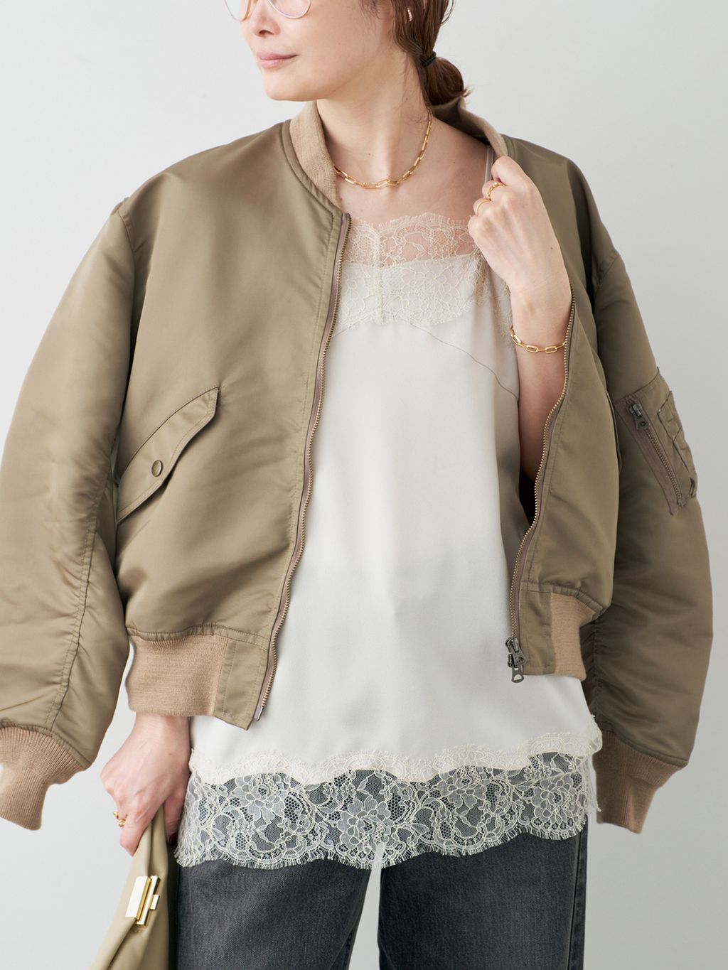 STAMMBAUM L2Bジャケットのコーディネートスナップ（MIZU）｜Deuxieme