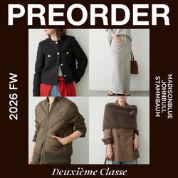 PREORDER｜MADISONBLUEにJOHNBULLの予約会START！｜Deuxieme Classe