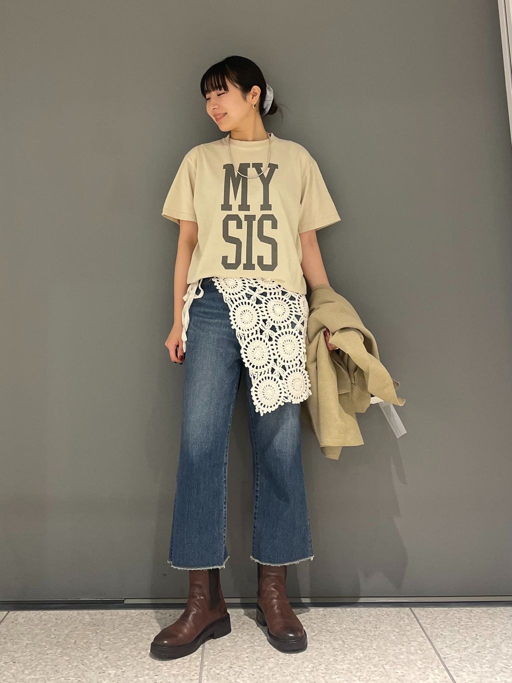 MY SIS Print Tのコーディネートスナップ（A.T）｜journal standard