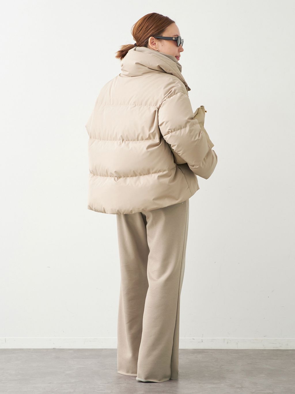 Short ダウン ジャケットのコーディネートスナップ（MIO）｜Deuxieme