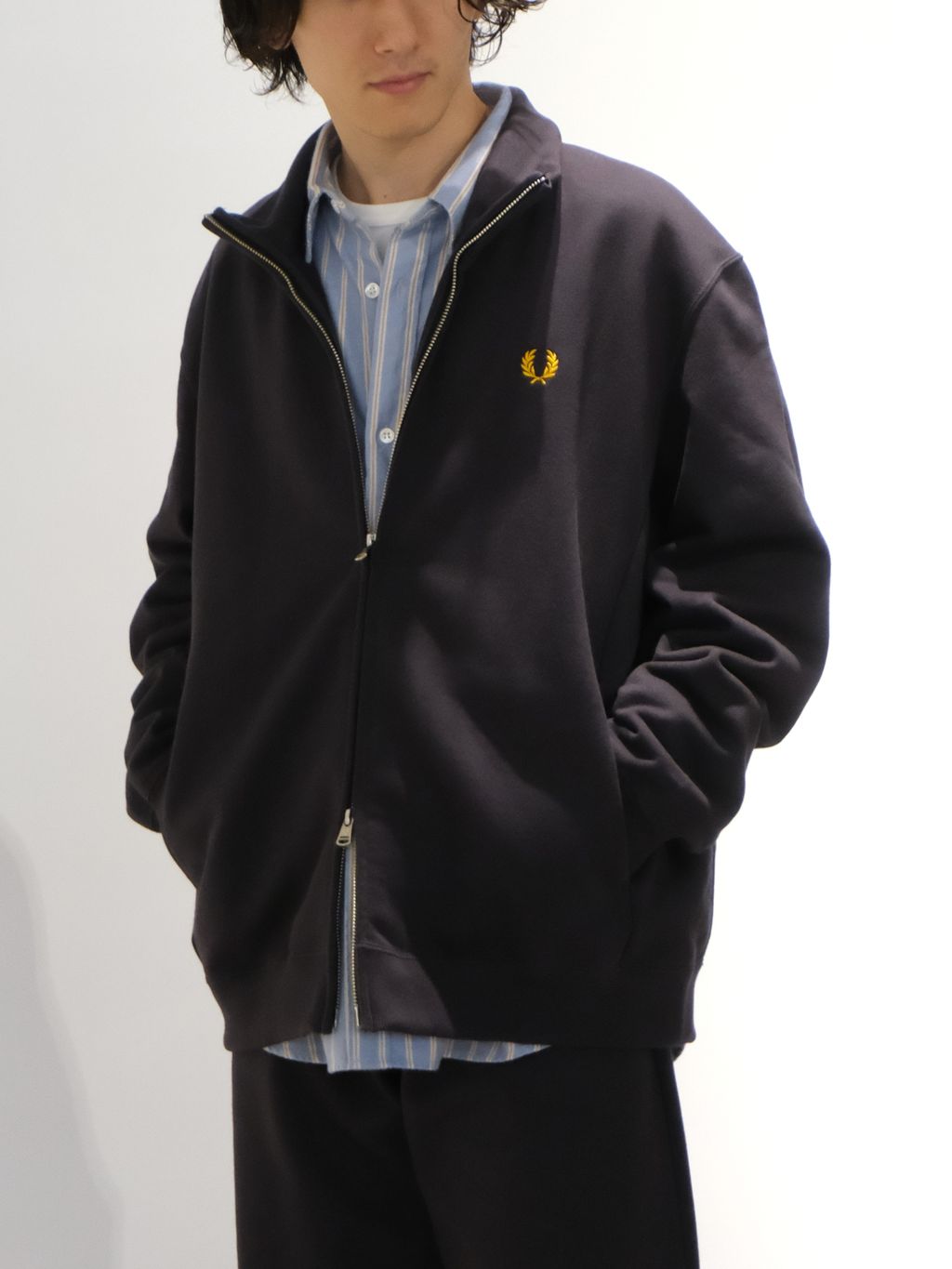 予約》FRED PERRY / フレッドペリー 別注 スウェット トラック
