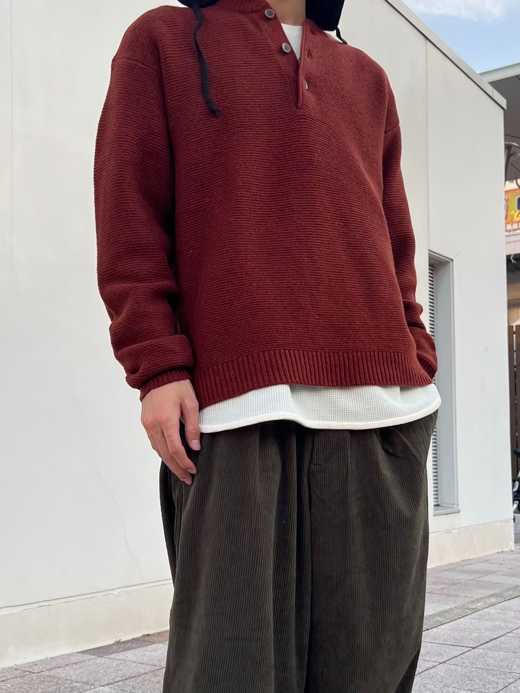 ハイランド ウール ハンティング ジャケットのコーディネートスナップ