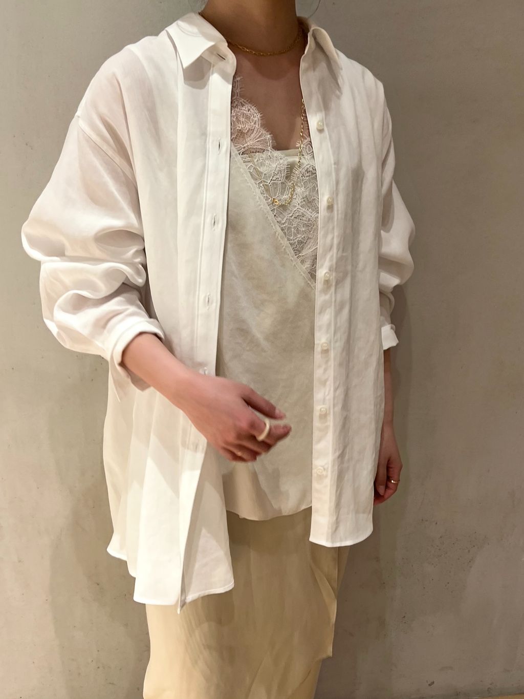 追加》solstiss frenchlace ジレ 2のコーディネートスナップ（chihiro