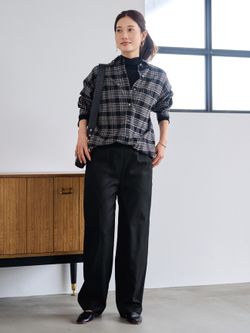 ≪手洗い可 / 追加≫ウォッシャブルサキソニーイージーパンツの