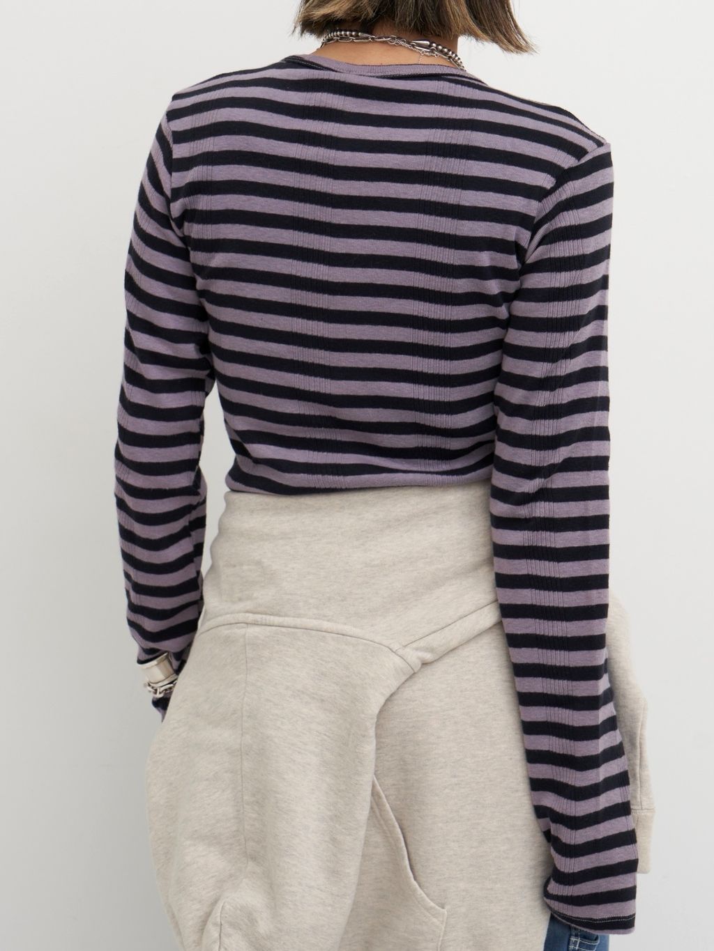 【未使用】L'Appartement グッドグリーフ 3way ボーダートップス GOOD GRIEF!/グッド グリーフ】 Border Long Sleeve Teeの