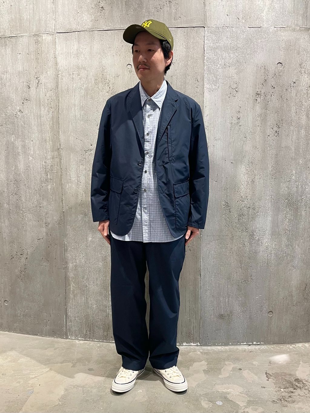 NEW ERA / ニューエラ 別注 NYY HARD WASH 920のコーディネート