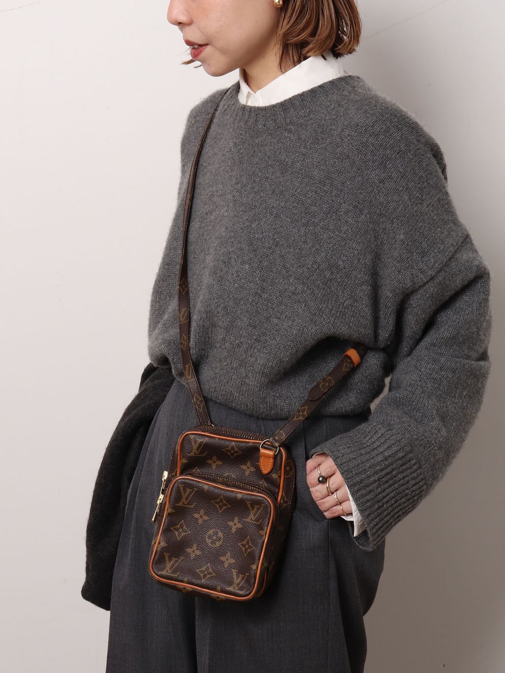 ルイヴィトン ルミニューズ アマゾン2点セット VINTAGE LOUIS VUITTON/ルイ ヴィトン】Mini amazonのコーディネート