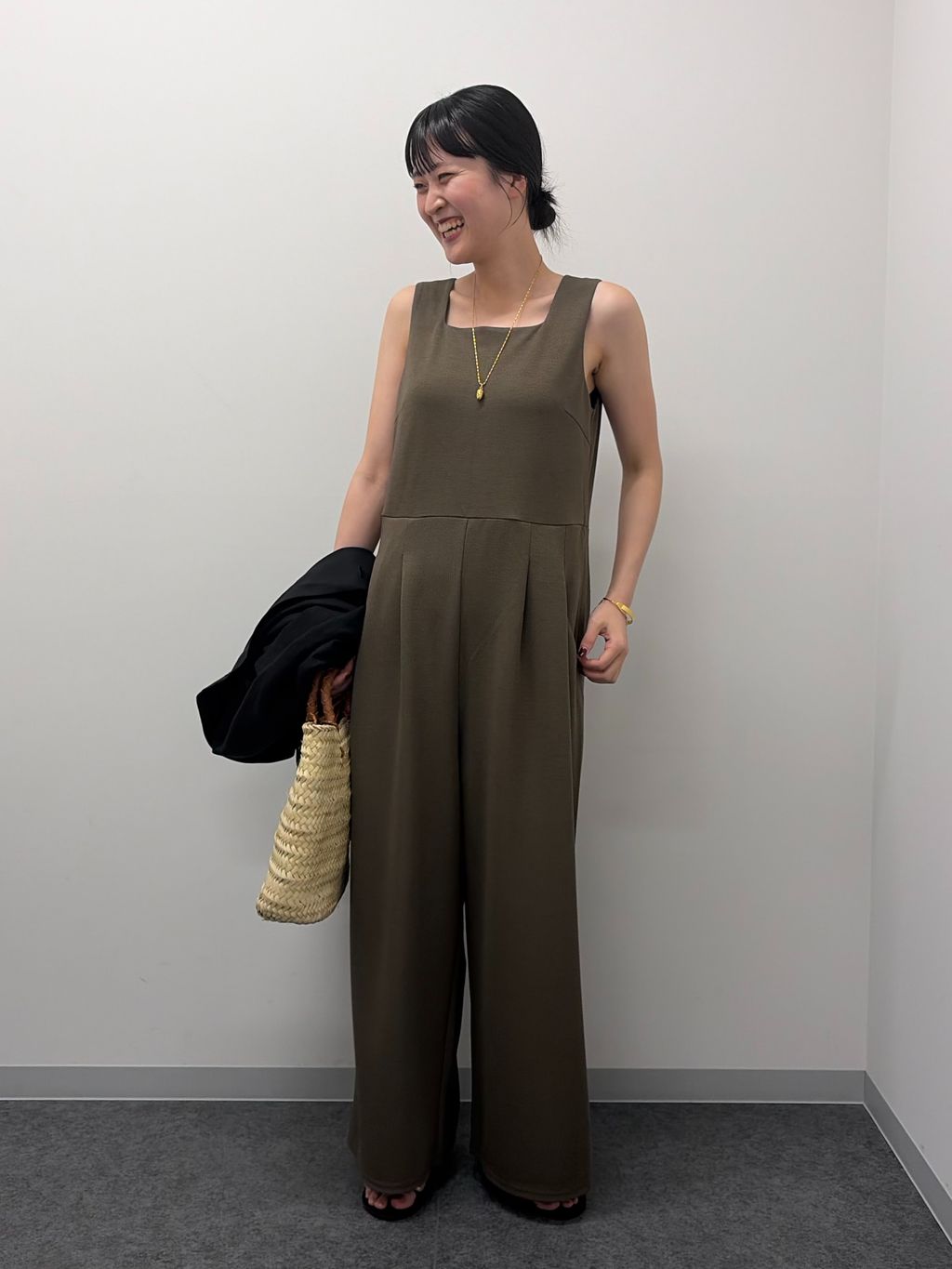WEB限定サイズ有り/3サイズ展開》カットオールインワンの