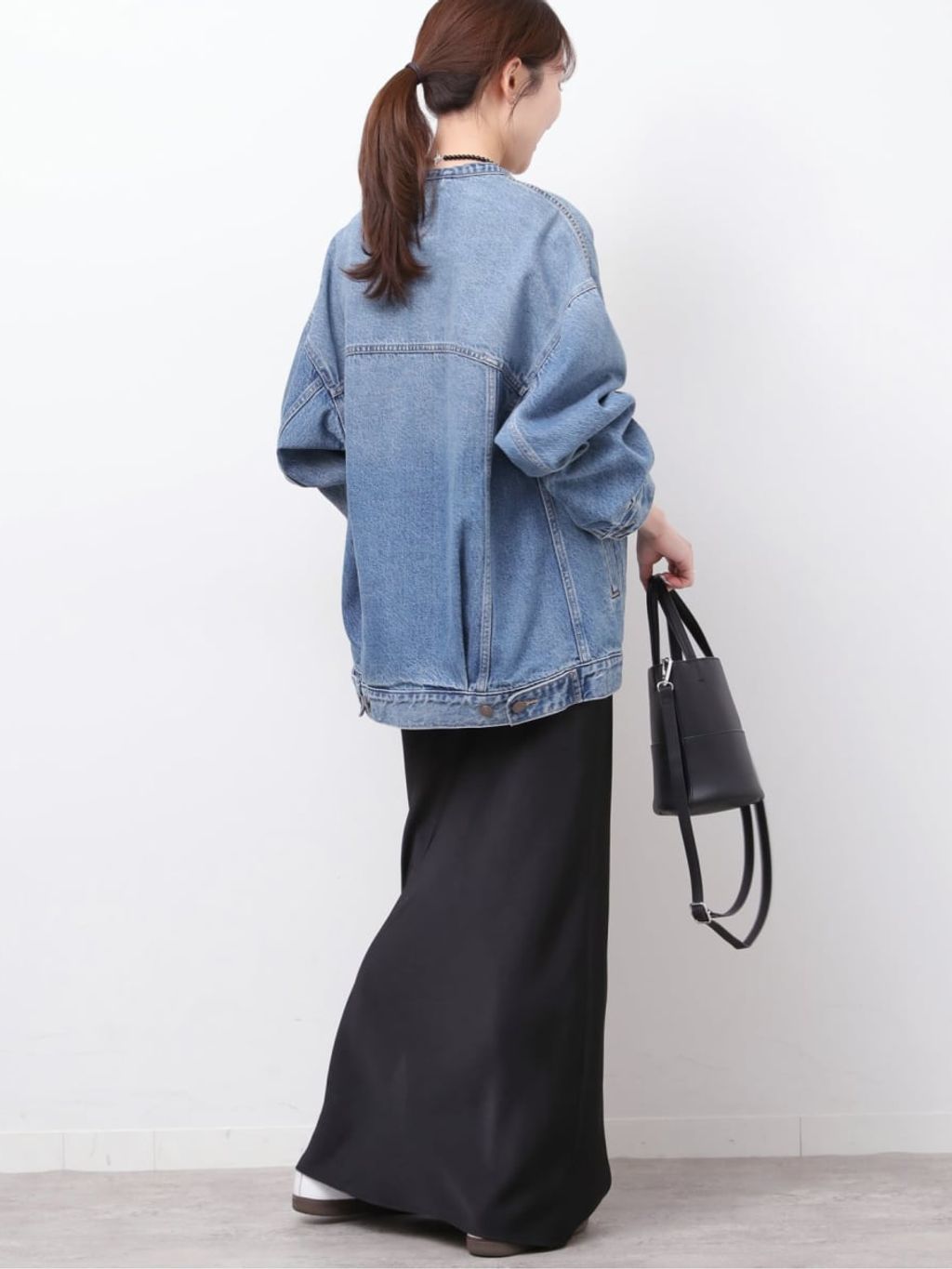 別注【LEVI'S】COLLARLESS XL TRUCKER：デニムジャケットの