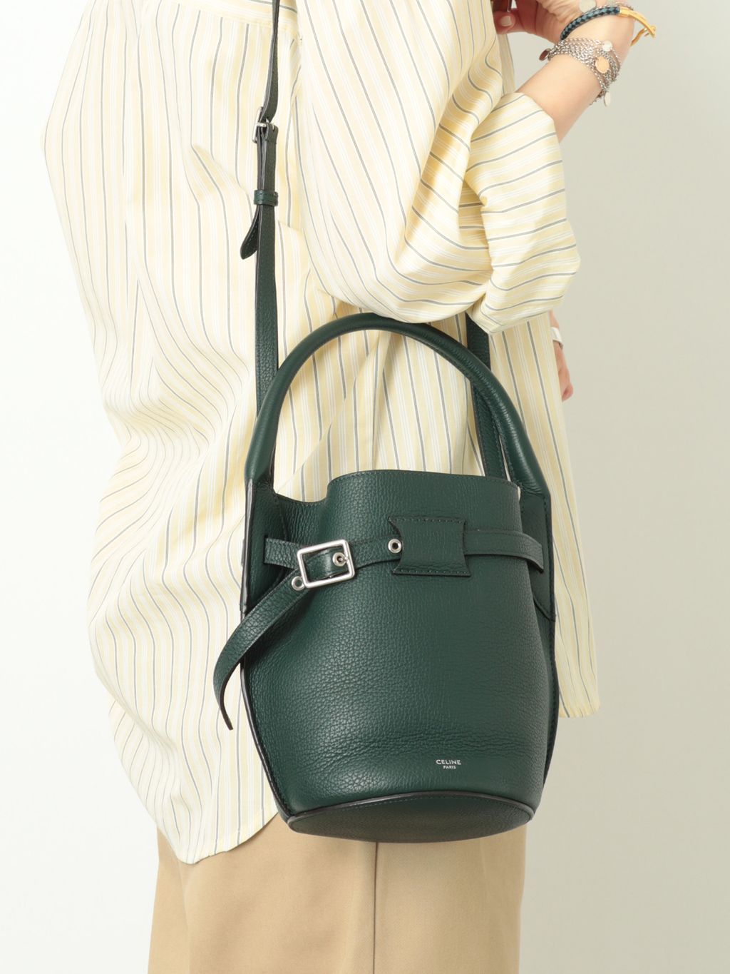CELINE/セリーヌ】Big bag bucket nano 2wayのコーディネートスナップ