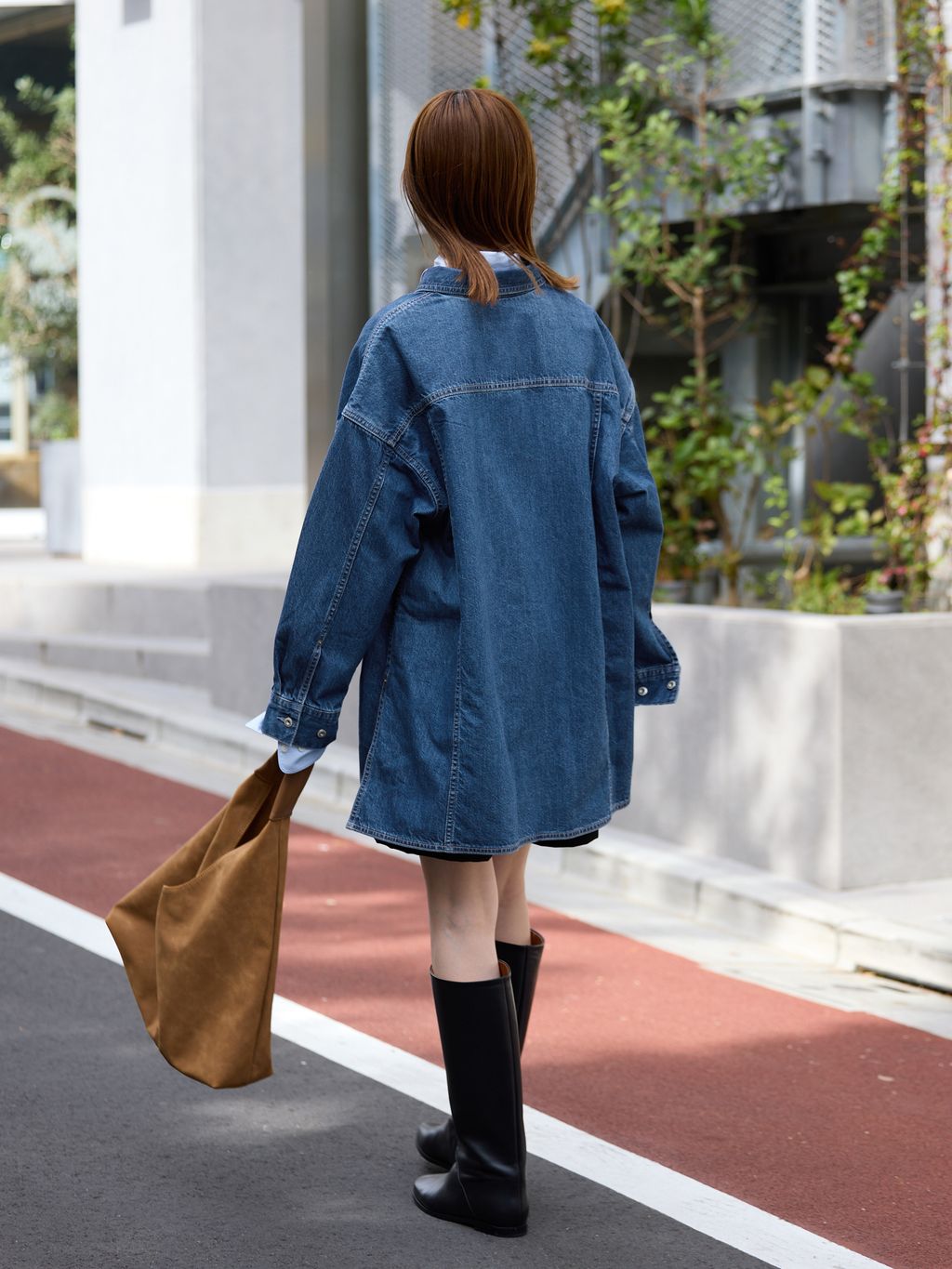 予約》LE DENIM フィールドオーバーチュニックのコーディネート