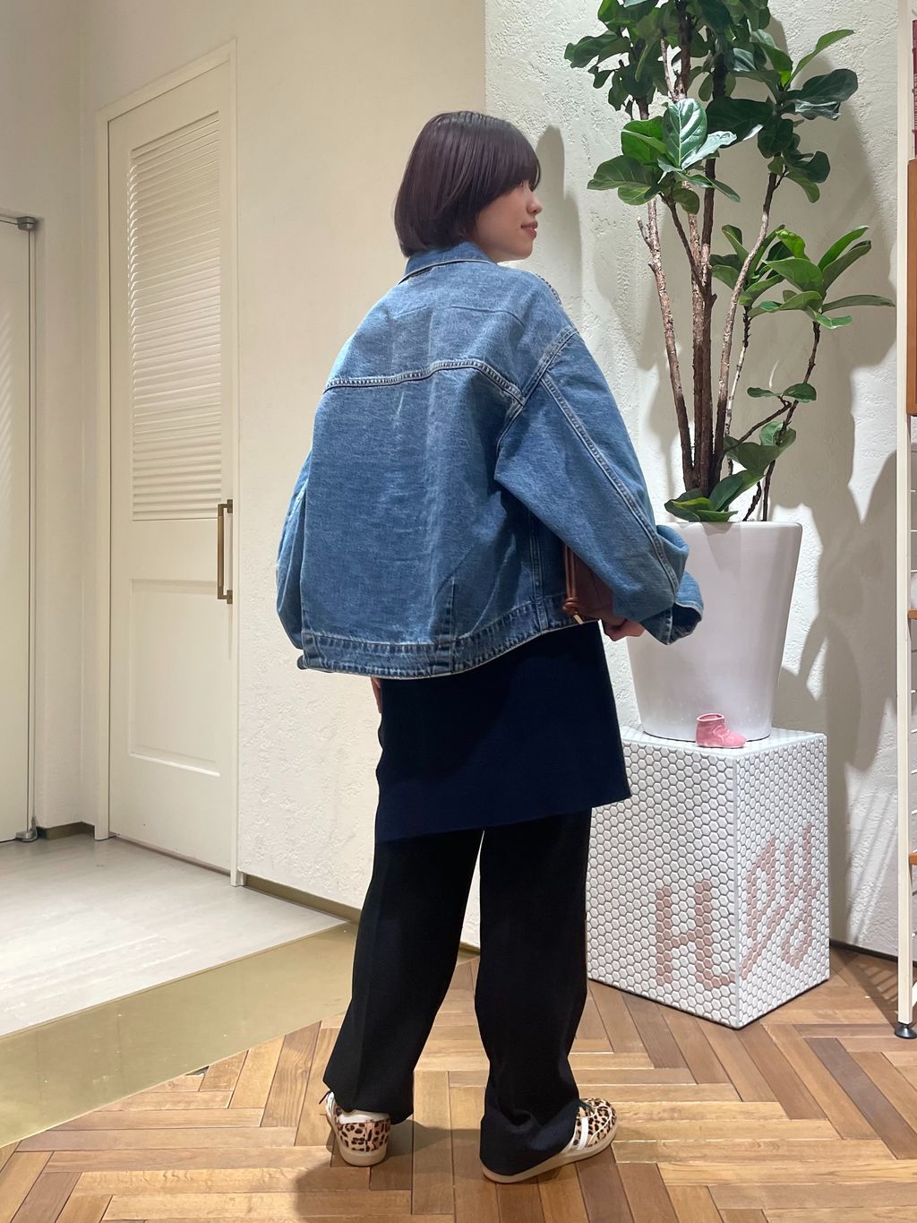 追加》Levi's/リーバイス SLOBE別注 BALLOON SLEEVE TRACKER デニム