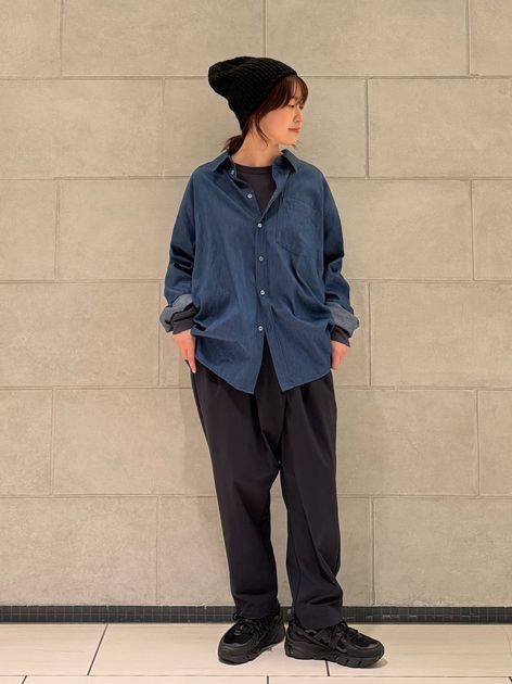 60リネン ギャザープルのコーディネートスナップ（AT）｜journal
