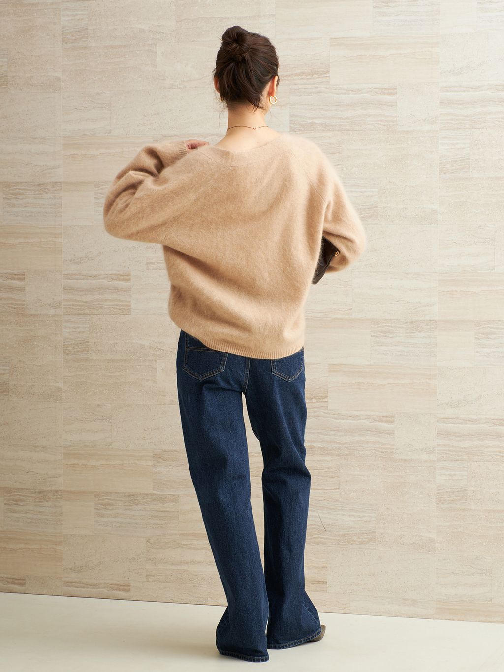 追加予約》vintage like デニムパンツ 3のコーディネートスナップ