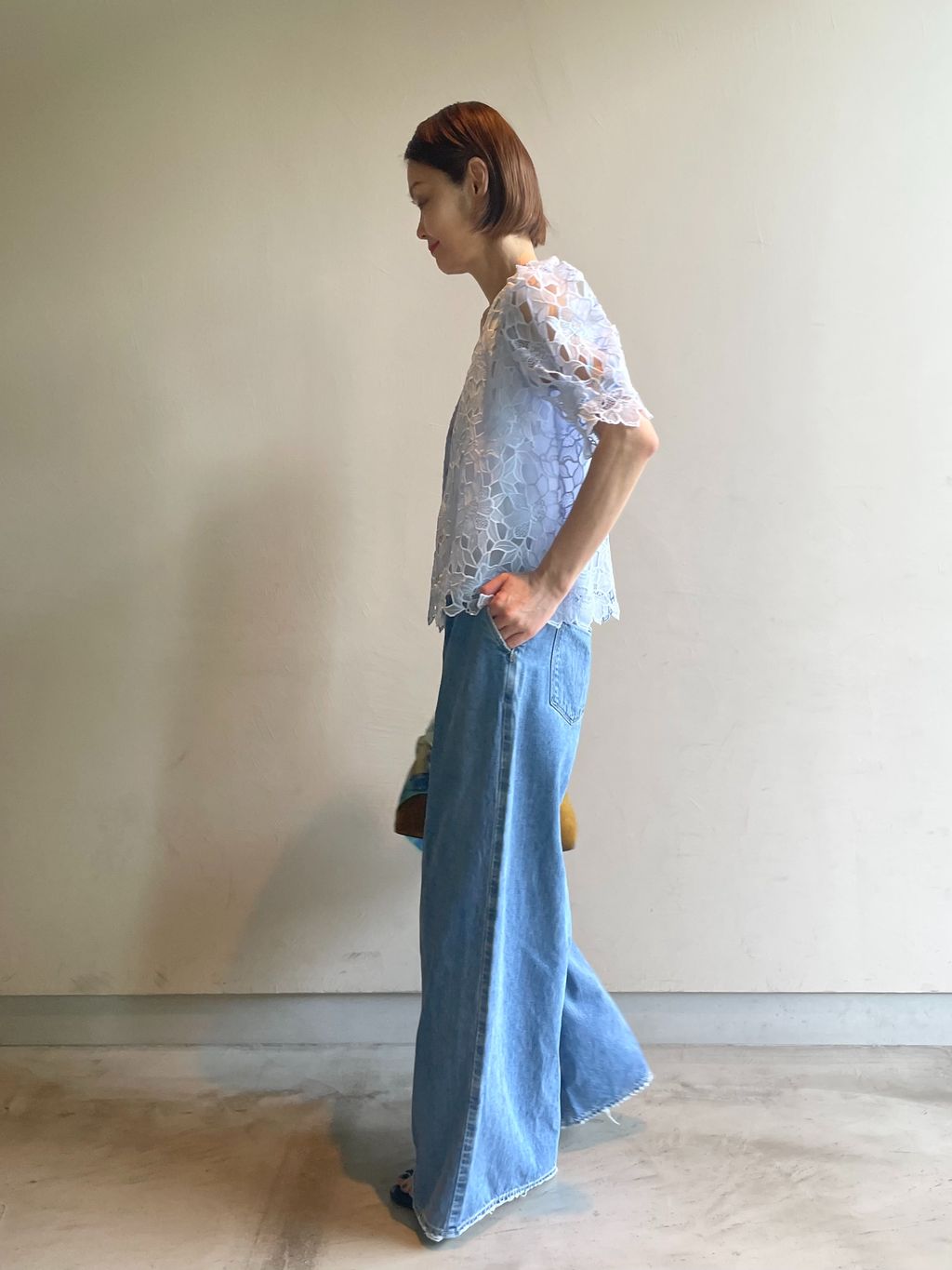 Cutwork Lace ブラウスのコーディネートスナップ（keity）｜VERMEIL