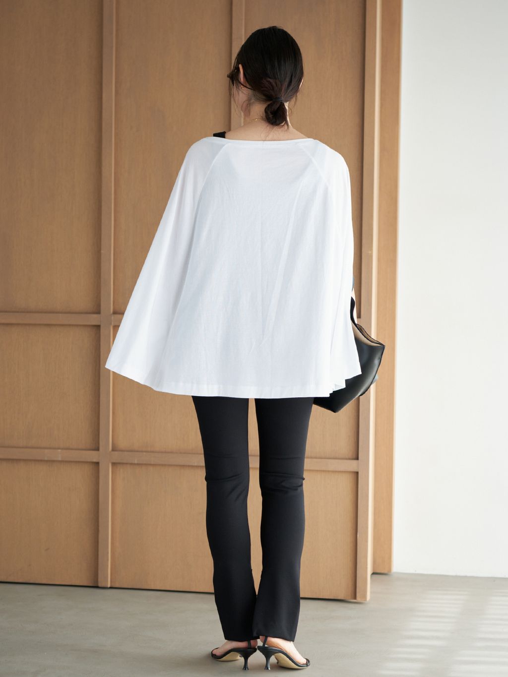 Poncho TEEシャツのコーディネートスナップ（mizuka）｜Plage