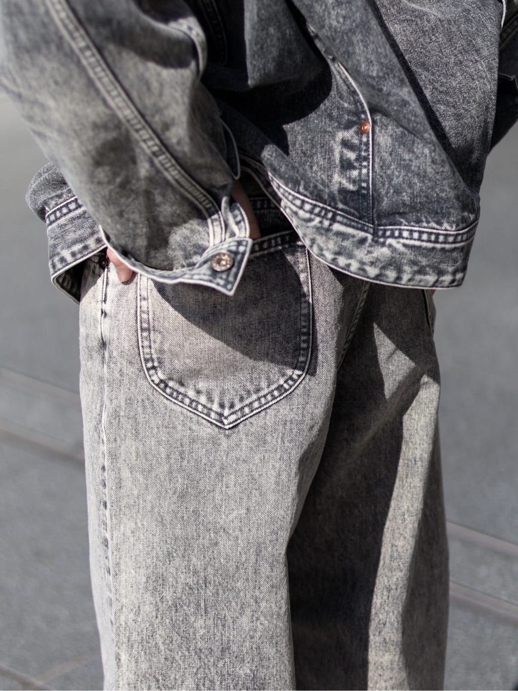 Lee for BOUCLE 別注 カウボーイジャケット フェードのコーディネート