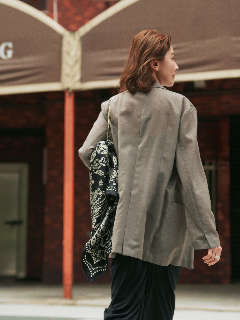Drape Fit オールインワンのコーディネートスナップ（VERMEIL Online