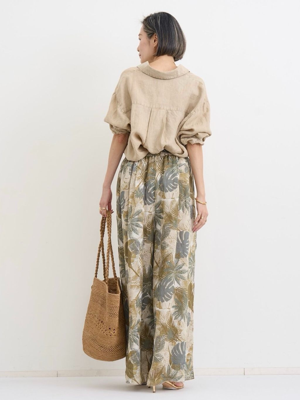 JAMES PERSE/ジェームス パース】 LINEN SHIRTSのコーディネート 