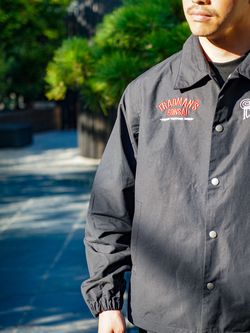 TRADMAN'S BONSAI x PSG COACH JACKETのコーディネートスナップ（YUKI